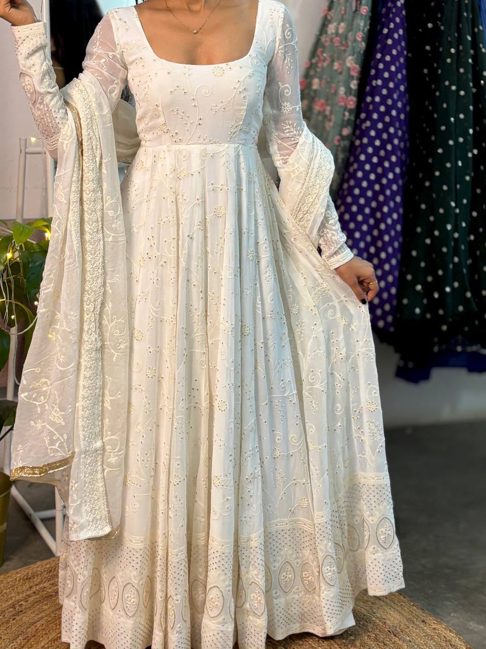 Women Anarkali Suit in a New Fancy Style